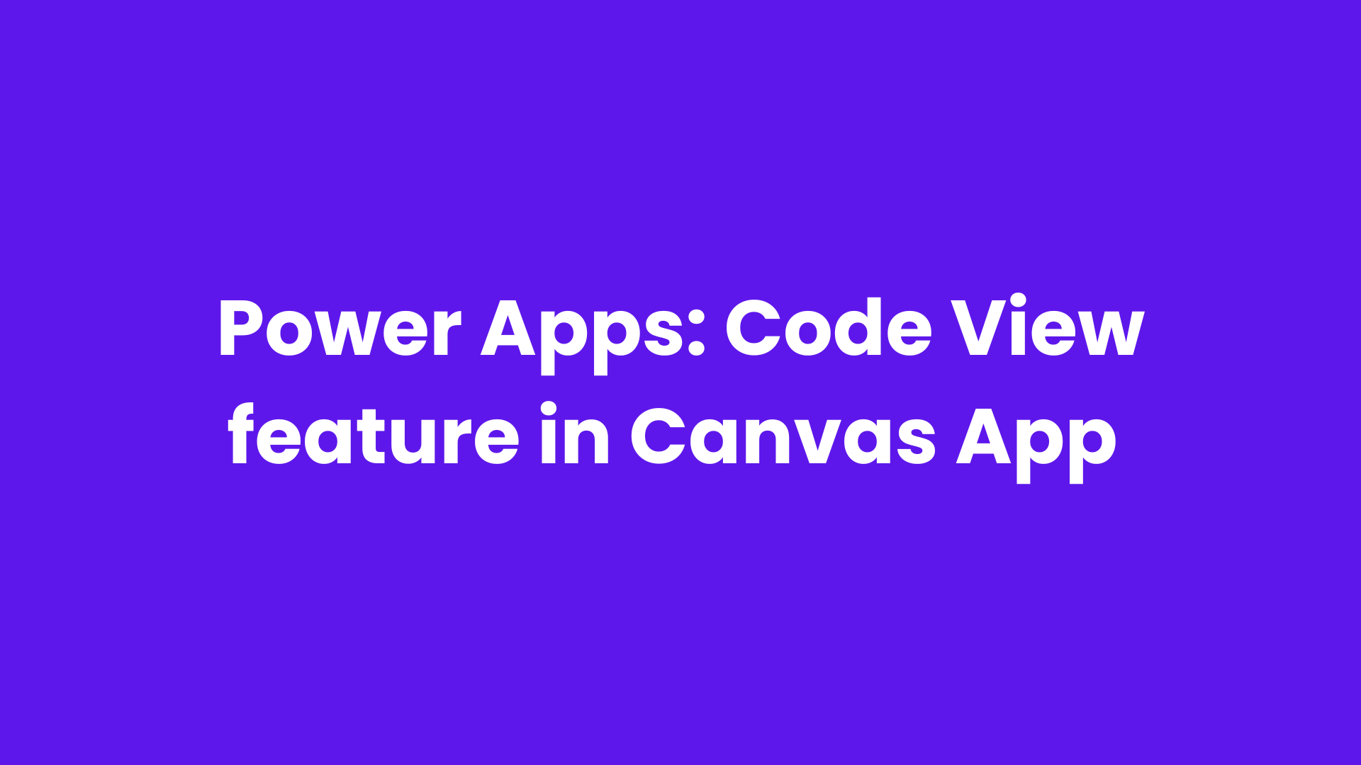 # Express Design # Canvas App # Power Apps